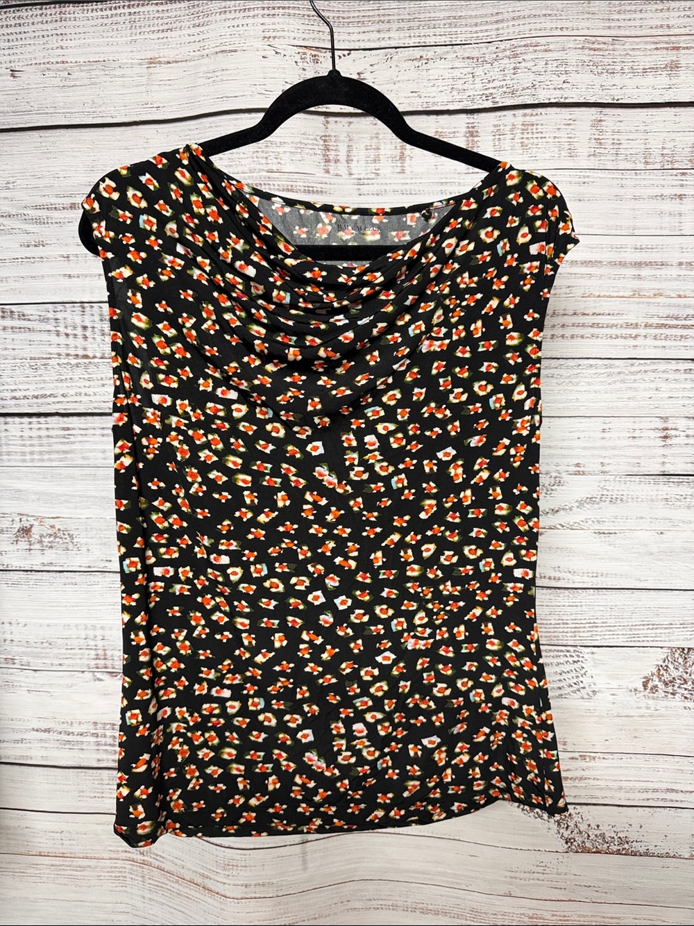 MM Lafleur Nora Sleeveless Draped Top in Kaleidoscope